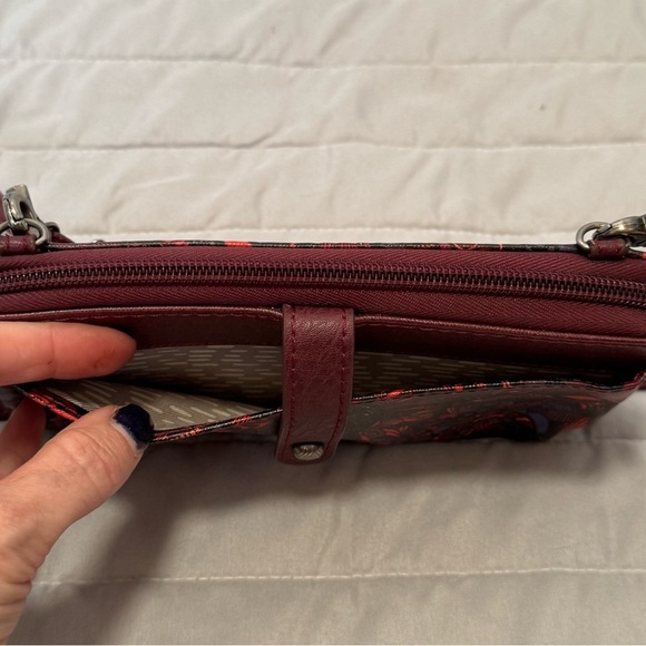 Sakroots crossbody wallet and phone carrier. - Picture 5 of 12